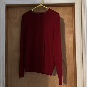 Banana republic premium luxe yarn sweater red SMALL